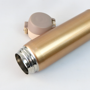 GARRAFA TÉRMICA AÇO INOX TRAVA VACUUM CUP 400 ML -GDR0293-DOU