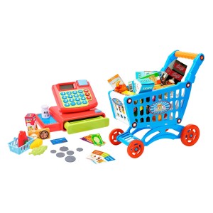 CAIXA REGISTRADORA HORA DAS COMPRAS COM CARRINHO - DMT5963