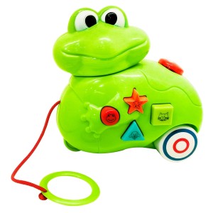 BRINQUEDO PUXA BABY MUSICAL SAPINHO - DMB5906