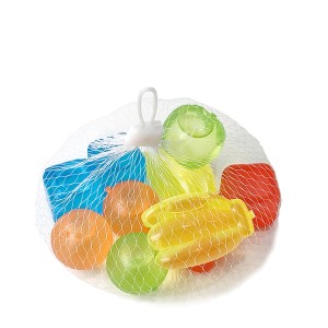 GELO ECOLOGICO COM 10 PECAS SORTIDAS NO SAQUINHO