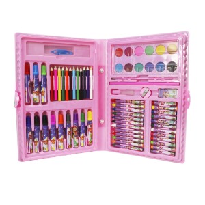 ESTOJO ESCOLAR 68 PECAS MENINA ARCO-IRIS - MT68GIRL-D