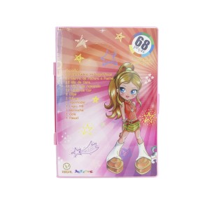 ESTOJO ESCOLAR 68 PECAS MENINA COM O DOG - MT68GIRL-B