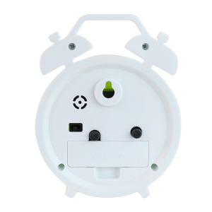 RELÓGIO DE MESA DESPERTADOR REDONDO DE PLÁSTICO COLORS 10CM - SDL580-VD