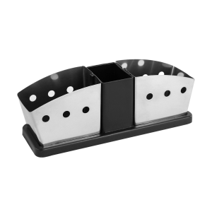 PORTA SACHÊ DE AÇO INOX 7X6,5X19,5CM - 1105