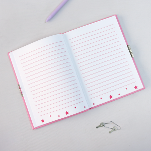 DIÁRIO INFANTIL PEQUENA BAILARINA COM CADEADO 13X18CM - SXFS5409-C