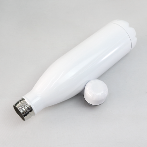 GARRAFA TERMICA TIPO SWEEL STYLE BRANCA INOX 700 ML- GF011-BR