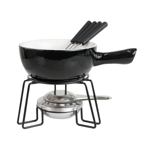 JOGO DE FONDUE DE CERÂMICA COM 8 PEÇAS 700 ML - CA12362-PT