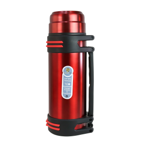 GARRAFA ISOTÉRMICA INOX DUPLA CAMADA COM ALÇA 1800ML - GDR0298-VM