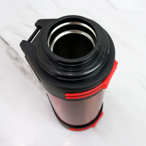 GARRAFA ISOTÉRMICA INOX DUPLA CAMADA COM ALÇA 1800ML - GDR0298-VM