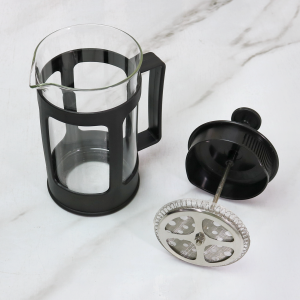 CAFETEIRA E CHALEIRA FRANCESA VIDRO E PLÁSTICO 600ML - HU57702