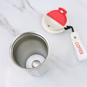 COPO ISOTÉRMICO DUPLA CAMADA COM ALÇA 350ML - GDR0847-BG