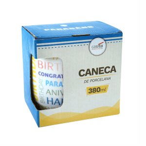 CANECA DE PORCELANA 
