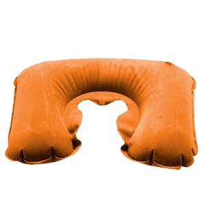 TRAVESSEIRO PARA VIAGEM INFLAVEL LARANJA