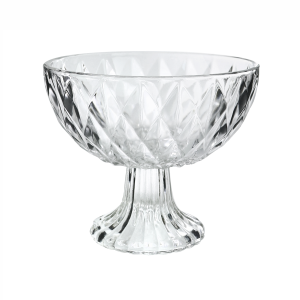 BOMBONIERE DE VIDRO SEM TAMPA E COM PÉ 500ML - VDA13037