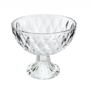 BOMBONIERE DE VIDRO SEM TAMPA E COM PÉ 500ML - VDA13037