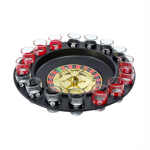 JOGO CASSINO ROLETA SHOT C/16 COPOS BEBIDA DRINK DESTILADO  - SXFG5475