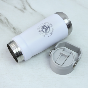 GARRAFA ISOTÉRMICA DUPLA CAMADA COM CANUDO 530ML - GDR0861-BR