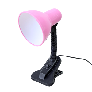 LUMINARIA DE MESA DE PLÁSTICO COM PRESILHA GARRA BIVOLT - MC602017P-RS