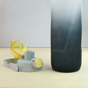 GARRAFA SPORT DE PLÁSTICO COM ALÇA 1000ML - 4177-CZ