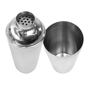 KIT BAR 3 PEÇAS AÇO INOX COQUETELEIRA 500ML BALDE E PEGADOR - CA12350