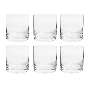 JOGO DE 6 COPOS PARA WHISKY EM CRISTAL BOHEMIA BARWARE 410ML - CA16101