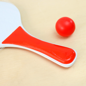 KIT RAQUETE FRESCOBOL COM 01 BOLA - YS37046-B