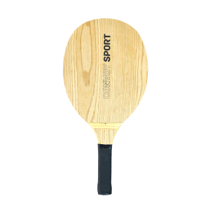RAQUETE DE FRESCOBOL DE MADEIRA 1 UNIDADE 22X46CM - YS38014