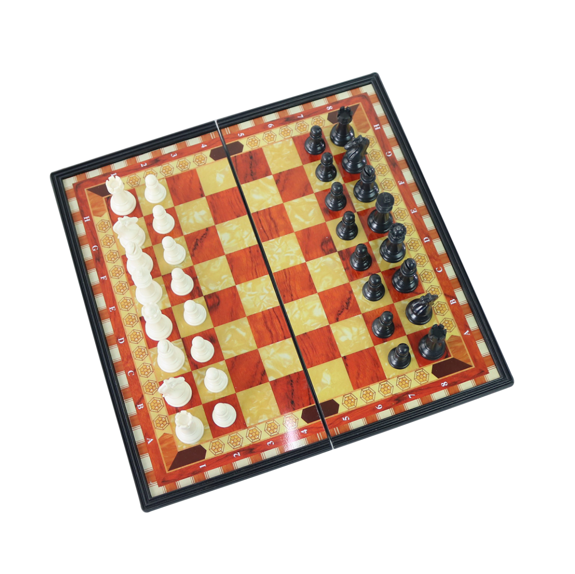 Jogo de Xadrez Magnético 19,5cm em Plástico Imporiente