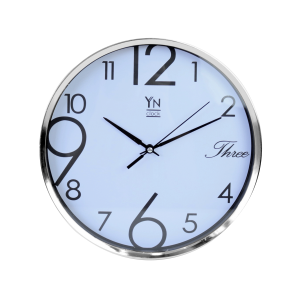 RELOGIO DE PAREDE CONTÍNUO DE PLÁSTICO 25CM - YKLJ15290-BR