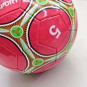 BOLA DE FUTEBOL DE PVC TAMANHO 05 - YS37010-VM