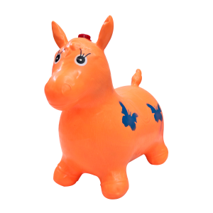 CAVALINHO UPA UPA DE BORRACHA COM SOM - COM INMETRO - NZ3088-LJ