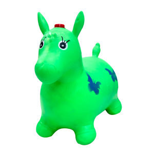 CAVALINHO UPA UPA DE BORRACHA COM SOM - COM INMETRO - NZ3088-VD