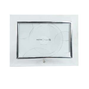 PORTA RETRATO HORIZONTAL FOTO 15X10CM MOLDURA DE VIDRO - GT124H-PTA