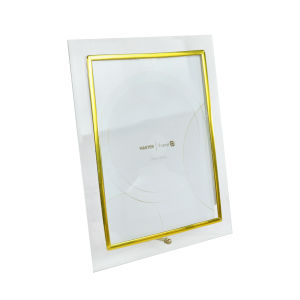 PORTA RETRATO VERTICAL FOTO 15X20CM MOLDURA DE VIDRO - GT126V-DOU