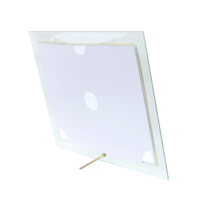 PORTA RETRATO HORIZONTAL FOTO 25X20CM MOLDURA DE VIDRO- GT128H-DOU