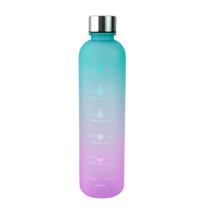 GARRAFA DE PLÁSTICO MOTIVACIONAL TIE DYE 980ML - GDR0778-C