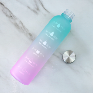 GARRAFA DE PLÁSTICO MOTIVACIONAL TIE DYE 980ML - GDR0778-C