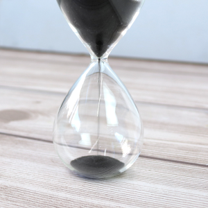 AMPULHETA DE VIDRO 5 MINUTOS 5X12,5CM - 5269-PT