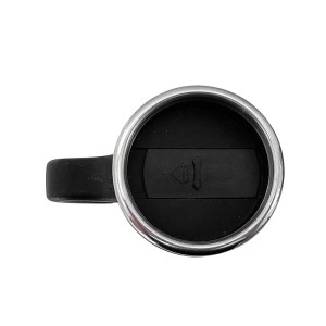 CANECA INOX COM TAMPA ALCA EM PLASTICO 450 ML -YN44