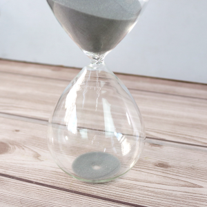 AMPULHETA DE VIDRO 30 MINUTOS 20X8CM - 5271-CZ