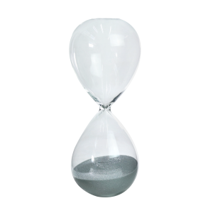 AMPULHETA DE VIDRO 15 MINUTOS 7X16,5CM - 5270-CZ