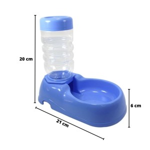 BEBEDOURO DE PLÁSTICO PARA PET 21CM - SXCX4726B-AZ