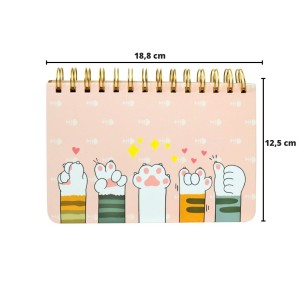 PLANNER PERMANENTE SEMANAL 12,5X18,8CM - 21684P1-SAL