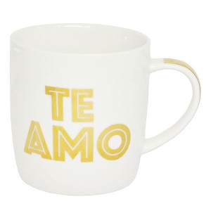 CANECA PORCELANA EU TE AMO 320 ML - DMP5210-AMO