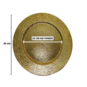 SOUSPLAT DE PLÁSTICO 33CM - 1533-DOU