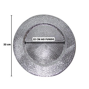 SOUSPLAT DE PLÁSTICO 33CM - 1533-PTA