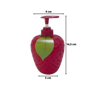PORTA SABONETE OU ÁLCOOL EM GEL  DE PLÁSTICO EM FORMA DE FRUTA - 1237