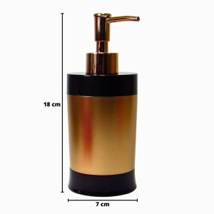 PORTA SABONETE LÍQUIDO DE PLÁSTICO 300 ML 18X7CM - 72400