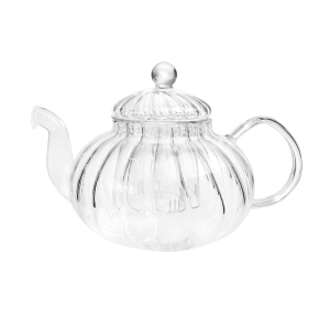 CHALEIRA DE VIDRO COM INFUSOR DE BOROSSILICATO 800ML - 1377