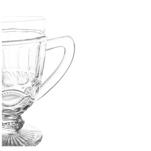 JARRA  DE VIDRO  TRANSPARENTE LIBÉLULA 800 ML - 6477